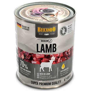 Belcando Baseline Lamb - Консервированный корм с ягненком для взрослых собак; 800 г
