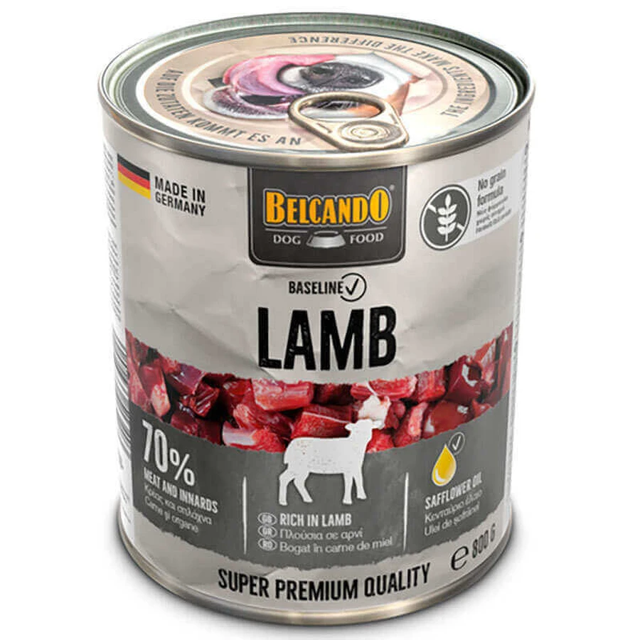 Belcando Baseline Lamb - Консервированный корм с ягненком для взрослых собак; 800 г: цены и характеристики