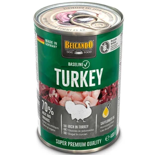 Belcando Baseline Turkey - Консервированный корм с индейкой для взрослых собак; 400 г