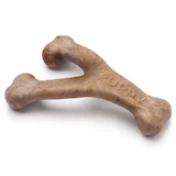 Benebone Puppy Wishbone Bacon - Прочная жевательная игрушка Рычаг со вкусом бекона для щенков; Medium