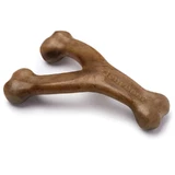 Benebone Wishbone Bacon - Прочная жевательная игрушка Рычаг со вкусом бекона для собак; Medium