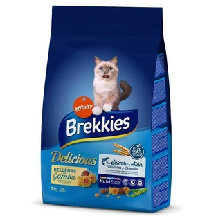 Brekkies (Брекіс) Cat Delice Fish - Сухий корм з рибою для котів; 3 кг