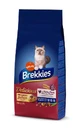 Brekkies (Брекіс) Cat Delice Meat - Сухий корм з куркою, перепілкою і шинкою для котів; 20 кг
