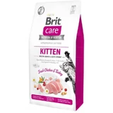 Brit Care Cat Grain-Free Kitten Healthy Growth And Development - Сухий беззерновий корм з індичкою та куркою для здорового росту та розвитку кошенят; 7 кг