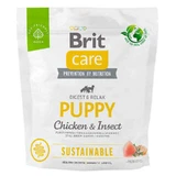 Brit Care Dog Sustainable Puppy - Сухий корм з куркою та комахами для цуценят; 1 кг