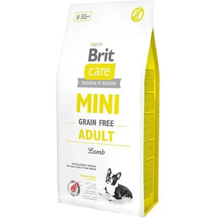 UAnimals Brit Care Mini Grain Free Adult - Сухий беззерновий корм з ягням для дорослих собак мініатюрних порід; 7 кг
