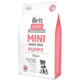 Brit Care Mini Grain Free Puppy - Сухий беззерновий корм з ягням для цуценят мініатюрних порід; 7 кг