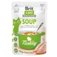 Brit Care Soup with Turkey - Вологий беззерновий корм-суп з індичкою для котів; 75 г