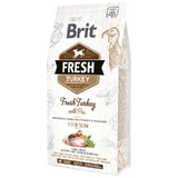 Brit (Бріт) Fresh Turkey With Pea Light Fit Slim Adult - Сухий корм з індичкою і горохом для дорослих собак; 2,5 кг