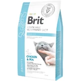 Brit GF Veterinary Diet (Бріт Ветерінарі Дієт) Cat Obesity - Беззернова дієта при надмірній вазі та ожирінні з куркою та горохом для котів; 2 кг