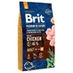 Brit Premium by Nature ADULT M - Сухий корм з куркою для дорослих собак середніх порід; 8 кг