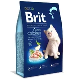 UAnimals Brit Premium by Nature Cat Kitten Chicken - Сухой корм с курицей для котят всех пород (1-12 мес); 8 кг