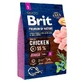 Brit Premium by Nature JUNIOR S - Сухий корм з куркою для цуценят і молодих собак дрібних порід; 3 кг