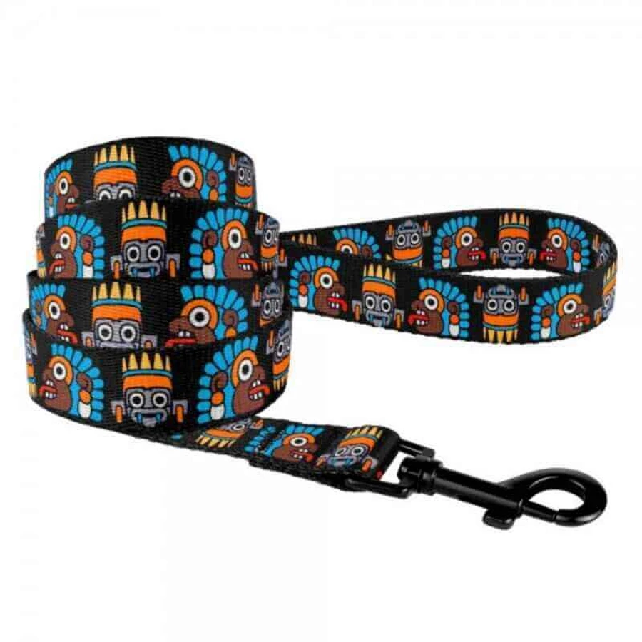 Bronzedog (Бронздог) Dog Urban Mask Black - Поводок нейлоновый для собак различных пород; 2,5х152 см (Черный): цены и характеристики