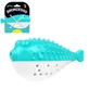 Bronzedog (Бронздог) PetFun Fish Fugu - Игрушка Рыбка Фугу с кошачьей мятой для котов и собак; 12х5 см
