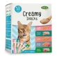 Bubimex Multipack Creamy Snacks Cat - Набор кремовых лакомств с разными вкусами для кошек; 750 г / 50 шт
