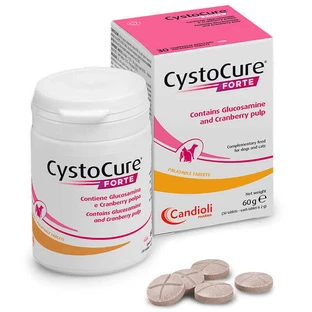 Candioli (Кандіолі) CystoCure - Засіб Цистокур для підтримки сечостатевої системи у собак та котів; 30 шт./табл.