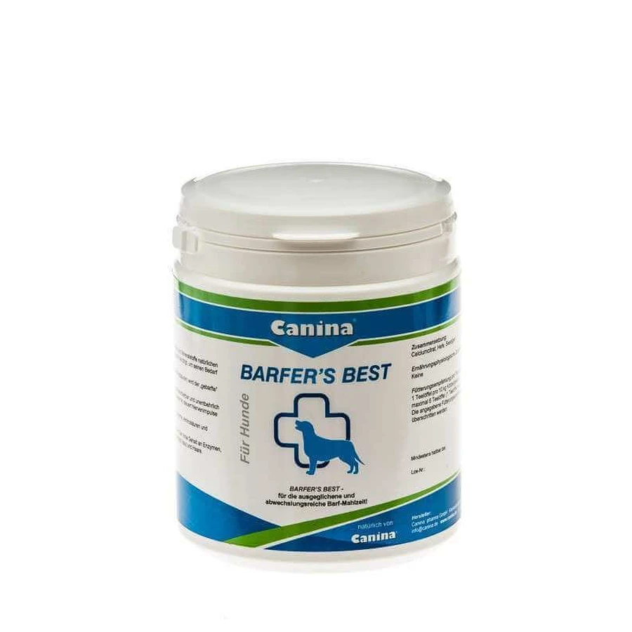 Canina (Каніна) Barfers Best - Вітамінно-мінеральний комплекс для собак при годуванні натуральним кормом; 180 г: ціни та характеристики