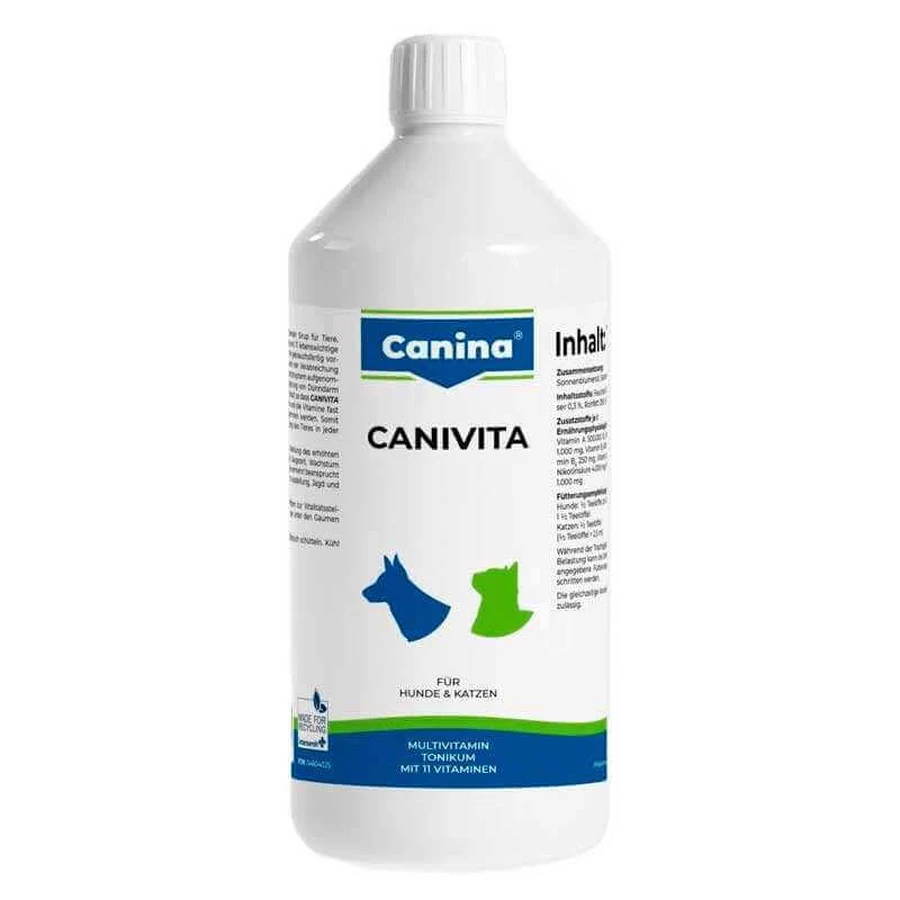 Canina (Канина) Canivita - Мультивитаминный тоник для собак, кошек, грызунов и птиц; 1 л: цены и характеристики