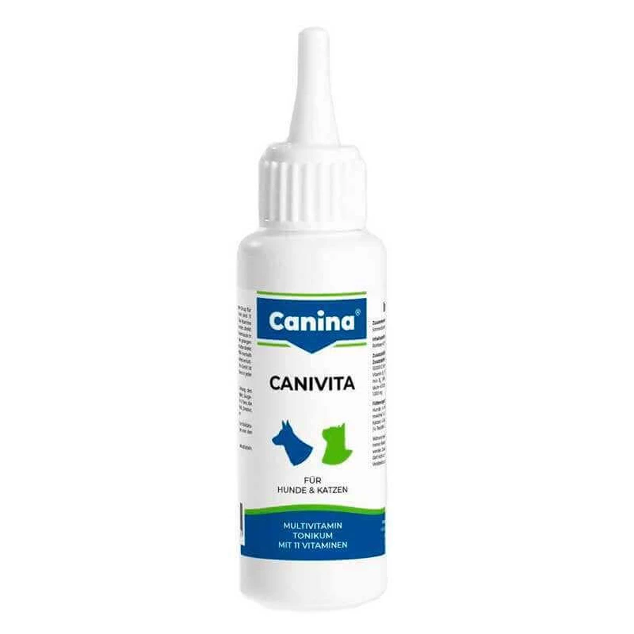 Canina (Канина) Canivita - Мультивитаминный тоник для собак, кошек, грызунов и птиц; 100 мл: цены и характеристики
