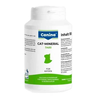 Canina (Каніна) Cat-Mineral - Мінеральна добавка у формі таблеток для котів; 300 шт.