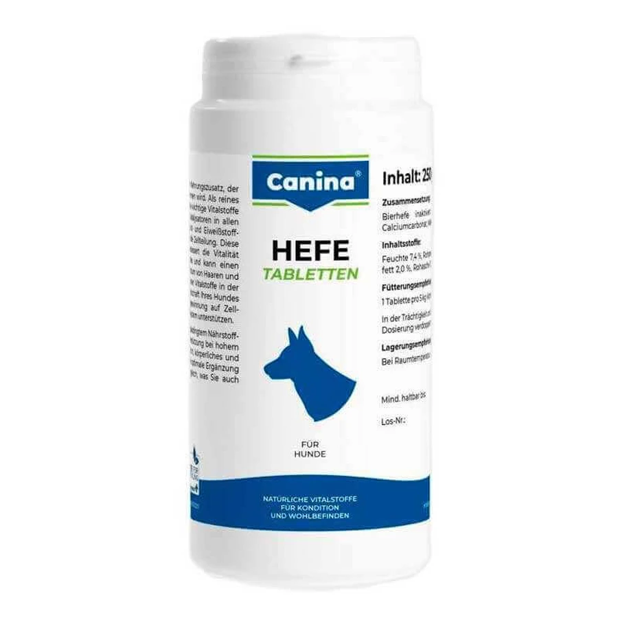 Canina (Каніна) Hefe tabletten - Дріжджі в таблетках для собак; 310 шт.: ціни та характеристики