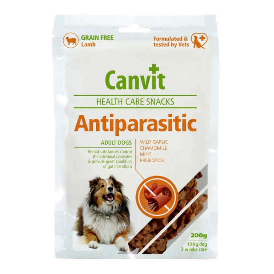 Canvit (Канвіт) Antiparasitic Snack - Напіввологі ласощі для собак з чутливим травленням; 200 г (250 шт.): ціни та характеристики