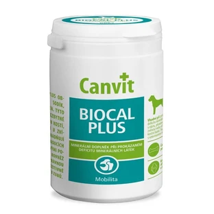 Canvit (Канвіт) Biocal plus - Збалансований комплекс для здорового розвитку кісткової тканини, сухожиль, суглобів, хрящів, зубів і м'язів собак; 500 г (500 шт.)