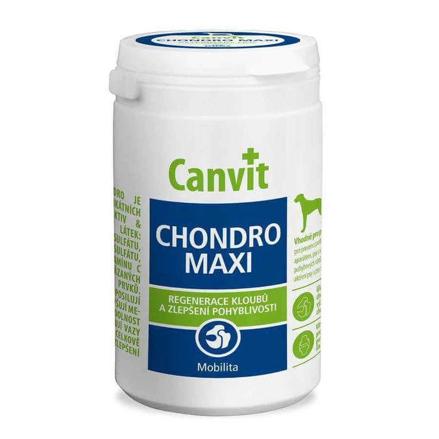 Canvit (Канвіт) Chondro Maxi - Комплексна добавка для зміцнення кісток, суглобів і сухожиль собак вагою більше 25 кг; 1000 г (333 шт.): ціни та характеристики