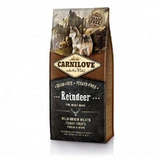 Carnilove Reindeer for Adult Dogs - Сухой корм с олениной для взрослых собак; 12 кг