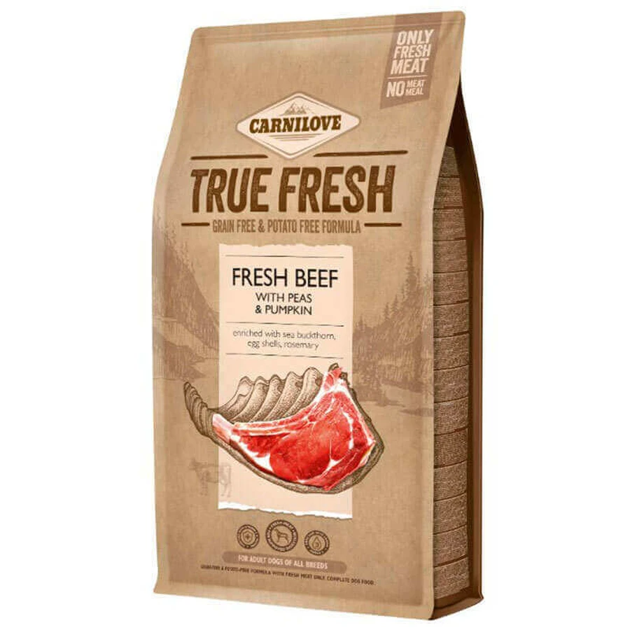 Carnilove True Fresh Beef - Сухой корм с говядиной для взрослых собак; 1.4 кг: цены и характеристики