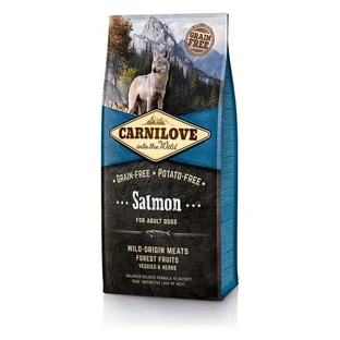 Carnilove Salmon for Adult Dog - Сухий корм з лососем для дорослих собак; 12 кг