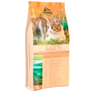Carpathian Pet Food (Карпатіян Пет Фуд) Adult 7+ - Сухий корм для котів похилого віку; 12 кг