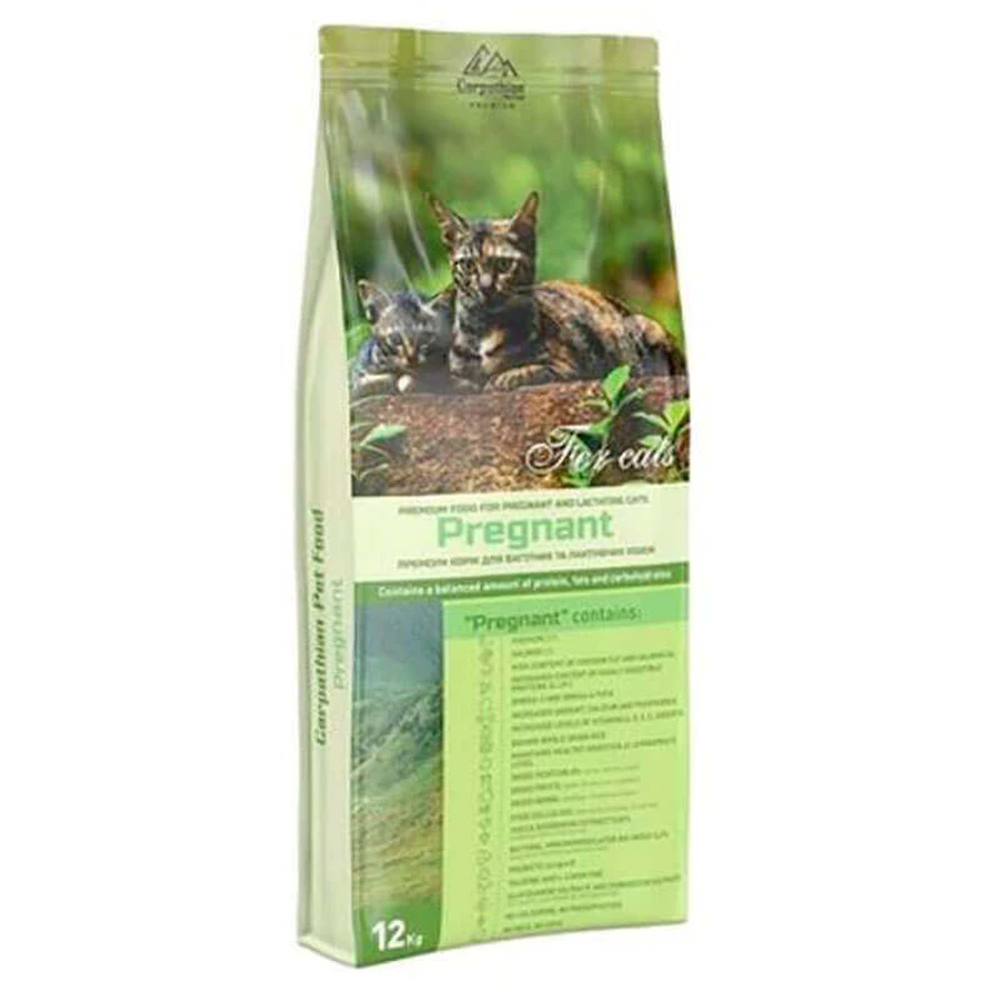Carpathian Pet Food (Карпатіян Пет Фуд) Pregnant - Сухий корм для вагітних та лактуючих кішок; 12 кг: ціни та характеристики