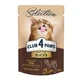 Club 4 Paws Premium Selection Cat Slices Veal in Vegetable Jelly - Вологий корм з телятиною для котів (слайси в овочевому желе); 80 г