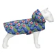 Collar (Коллар) WAUDOG Clothes Raincoat with Hood - Дождевик-накидка с капюшоном для собак, рисунок "Инжир"; L (48-52 см)