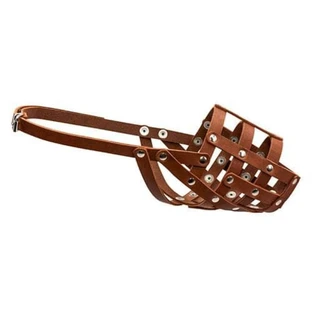Collar (Коллар) Намордник м'який №3 (ротвейлер, лабрадор); 11х34 см (Коричневий)