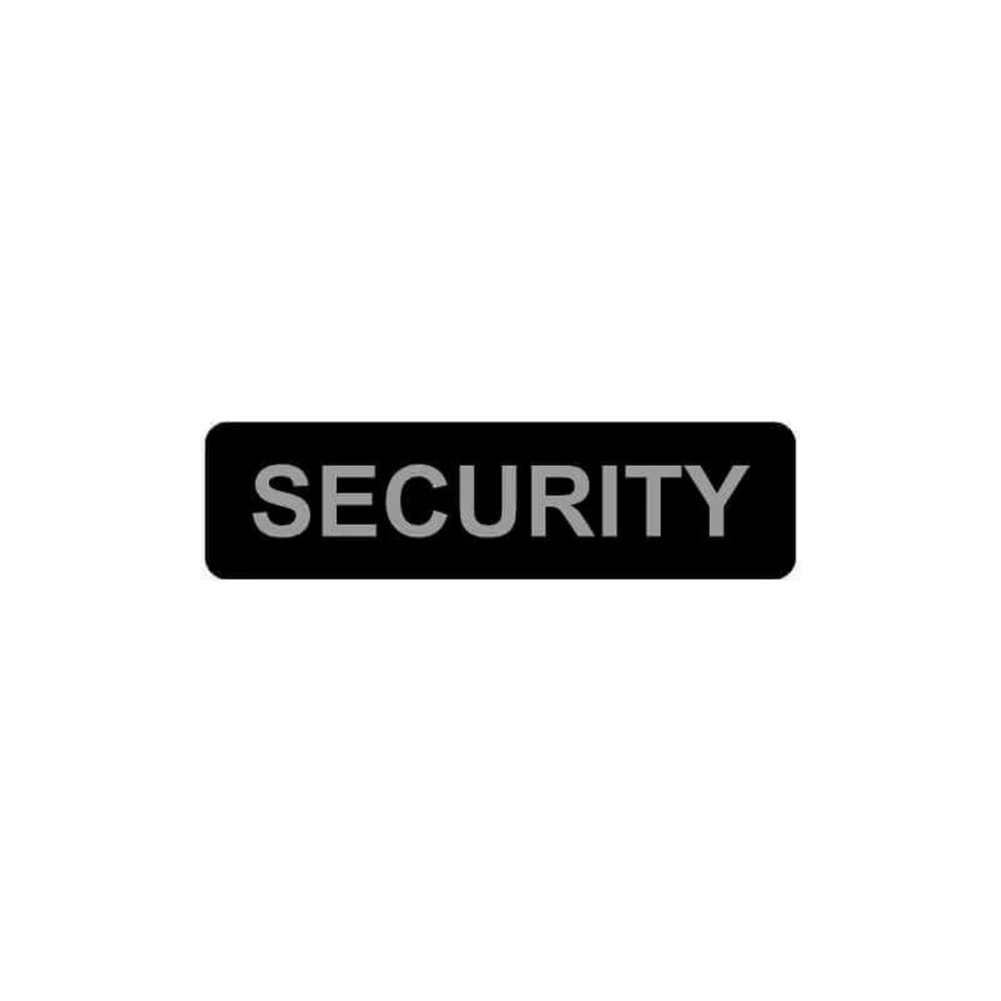 Collar (Коллар) Сменная накладка с надписью на шлею Collar POLICE; SECURITY - № 1-2 (Черный): цены и характеристики
