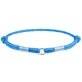 Collar WAUDOG Smart ID Blue - Светоотражающий шнурок для адресника из паракорда; М / 42-76 см (Синий)