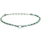 Collar WAUDOG Smart ID Colors of freedom - Світловідбивний шнурок для адресника з паракорду; S / 25-45 см