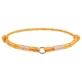 Collar WAUDOG Smart ID Gold - Светоотражающий шнурок для адресника из паракорда; S / 25-45 см (Золотистый)
