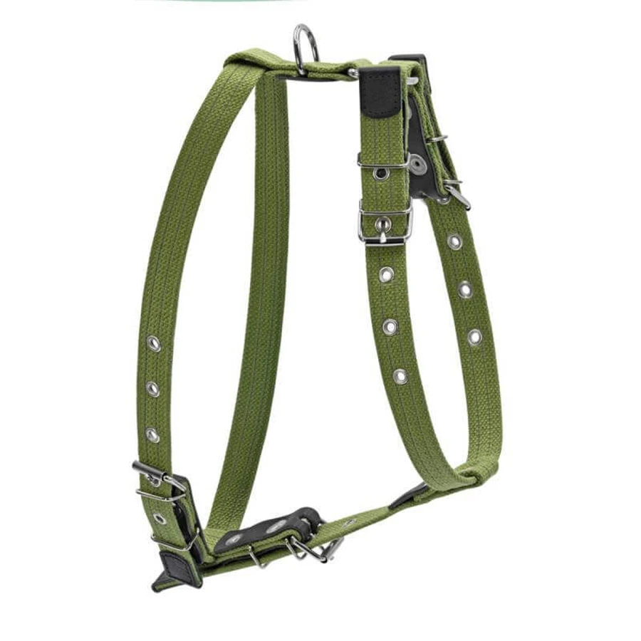 Collar (Коллар) Брезентовая шлея со светоотражающей нитью для собак; 47-71/68-80 см: цены и характеристики