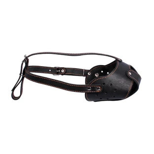 Collar (Коллар) Намордник твердий (бультер'єр); 8х33 см (Чорний)