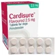 Кардишур (Cardisure) by Dechra Limited - Препарат для лечения сердечно-сосудистых заболеваний у собак (аналог Ветмедина); 2,5 мг / 10 табл. (blister)