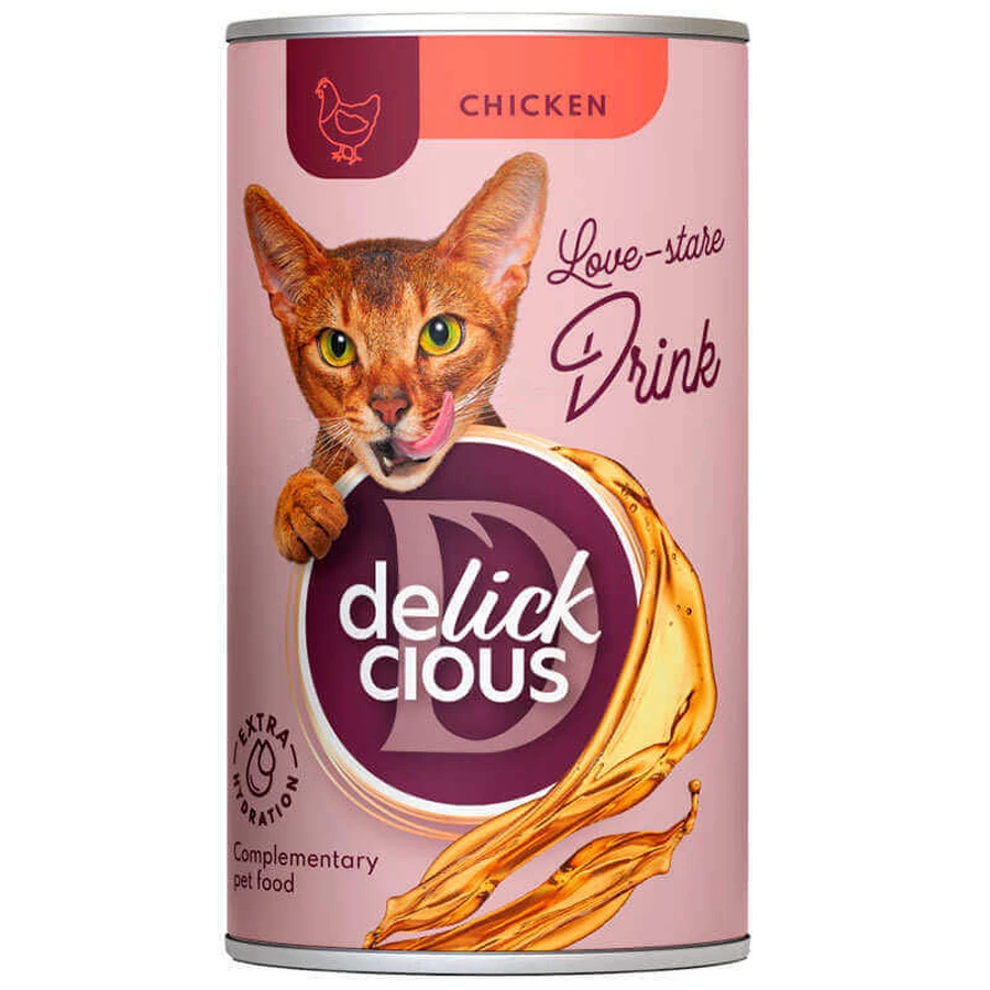 Delickcious Chicken - Напій з куркою для котів; 140 г: ціни та характеристики