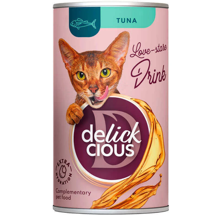 Delickcious Tuna - Напій з тунцем для котів; 140 г: ціни та характеристики