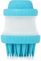 Dexas (Дексас) Scrub buster - Масажна щітка для купання собак з резервуаром для шампуню; 19x12,5x8 см (Блакитний)