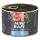 Dolina Noteci RAFI Dog with Lamb - Консервований корм з ягням, лохиною та журавлиною для дорослих собак малих порід (паштет); 185 г