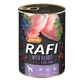 Dolina Noteci RAFI Dog with Rabbit - Консервований корм з кроликом, лохиною та журавлиною для дорослих собак (паштет); 400 г