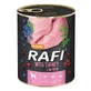 Dolina Noteci RAFI Dog with Turkey - Консервований корм з індичкою, лохиною та журавлиною для дорослих собак (паштет); 800 г